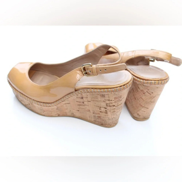 Stuart Weitzman sling back wedges - Picture 6 of 15